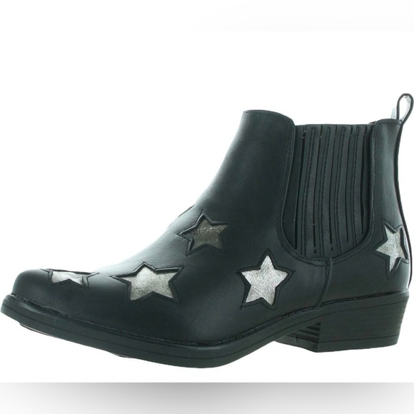 SEVEN7 Rockstar Faux Leather Booties 10 Black $69 Retail, NIB - Picture 1 of 15
